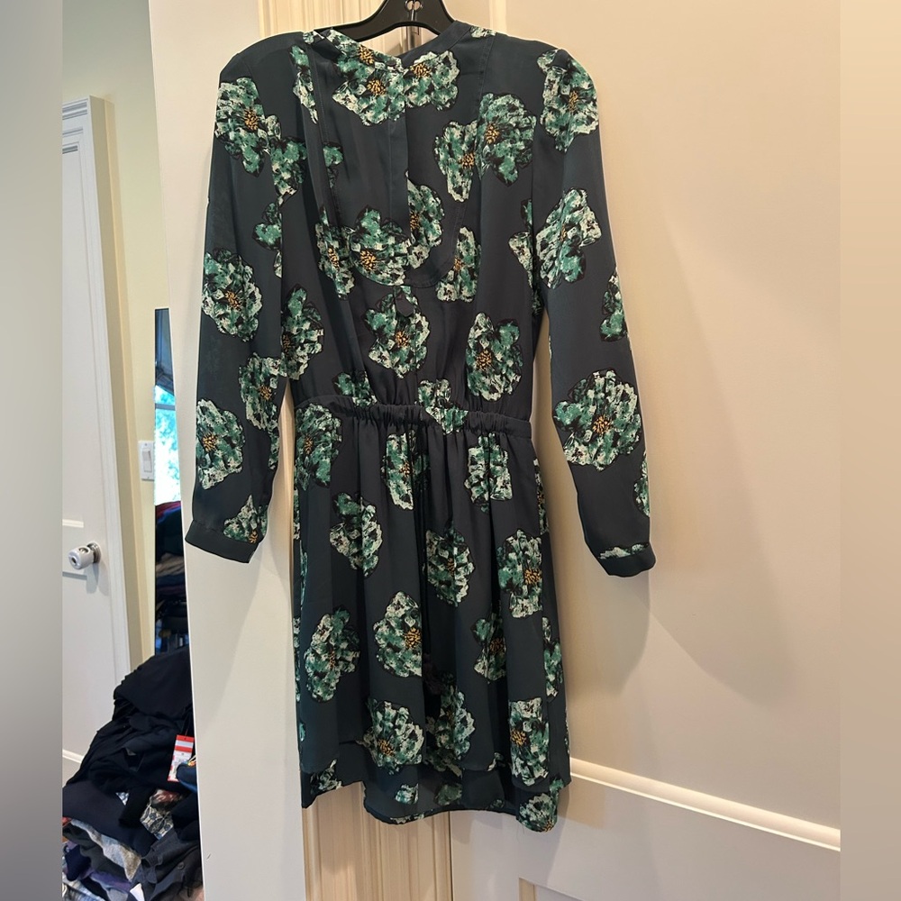 Collective Concepts Green Patterned Dress